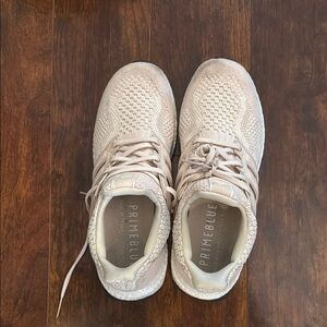 Adidas Cream Sneakers Modern Minimalist Design